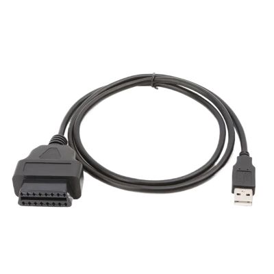 HHYHCWSBO 1pc 16Pin OBD2 to USB Port Charger Adapter Cable Connector Diagnostic Tool Car Accessories