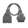 HHYHCWSBO OBD2 Extension Cable OBD to OBD2 16Pin Connector Adapter for 12Pin OBD 2 OBD2 Universal Car Diagnostic Auto Tool view 3