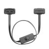 HHYHCWSBO 60CM 16Pin OBD2 Extension Cable Adapter Cable Flat+Thin As Noodle OBDII Male to Female Socket Connector view 1