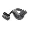 HHYHCWSBO 60CM 16Pin OBD2 Extension Cable Adapter Cable Flat+Thin As Noodle OBDII Male to Female Socket Connector view 4