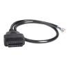 HHYHCWSBO 16pin Female to Male DIY OBD 2 OBD2 Auto Extension Cable Automotive Car Diagnostic auto Tool Scanner OBDII Connector(60cm Female Cable) view 1