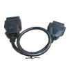HHYHCWSBO Car OBD2 0.5M 16Pin Extension Cable OBD Connect Extend Adapter Wire ELM327 OBD II OBD2 Extension Connector Cord view 3