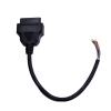 HHYHCWSBO OBD2 16Pin Female Extension Opening Cable Car Diagnostic Interface Connector OBD II Female Converter OBD2 Male Cable(J1962F) view 1
