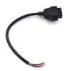 HHYHCWSBO OBD2 16Pin Female Extension Opening Cable Car Diagnostic Interface Connector OBD II Female Converter OBD2 Male Cable(J1962F) view 4