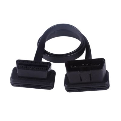 HHYHCWSBO OBD2 Extension Cable OBD 16pin Male to Female for ELM 327 for Auto Car Diagnostic Tool Scanner(30CM Cable)