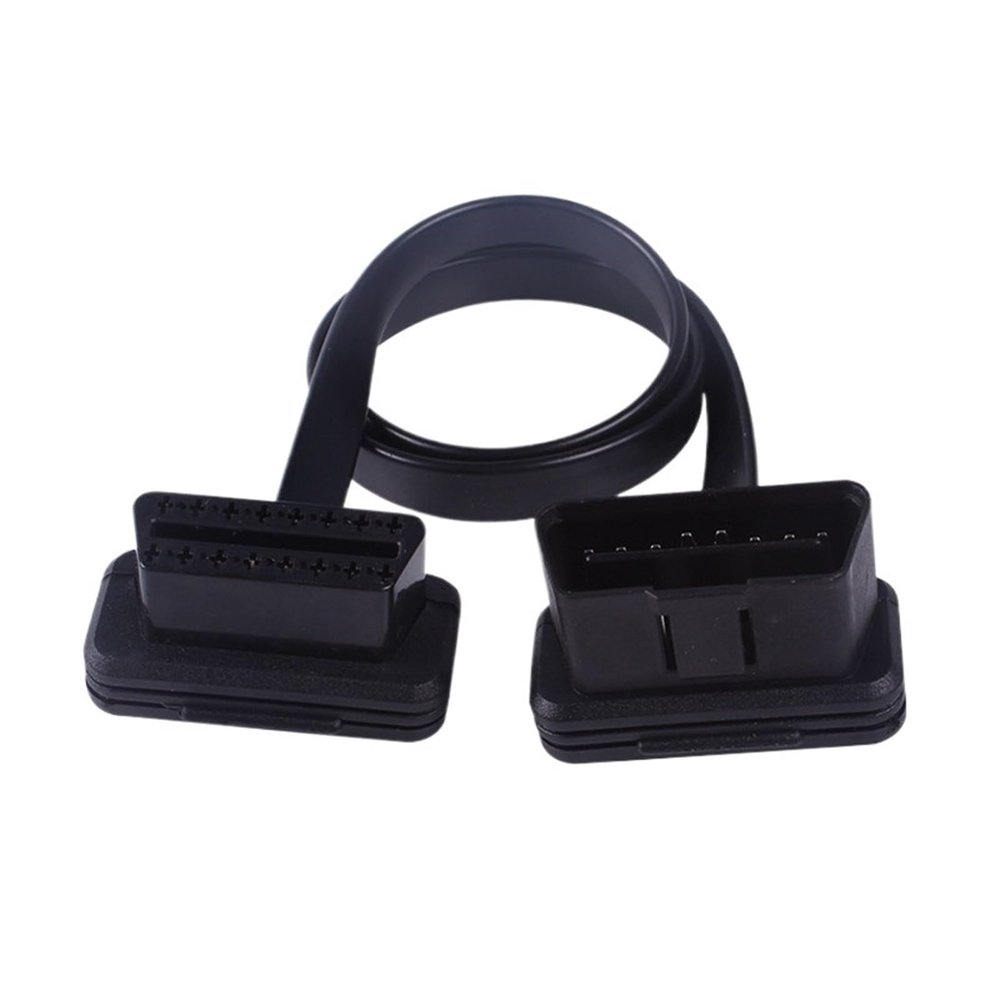 HHYHCWSBO OBD2 Extension Cable OBD 16pin Male to Female for ELM 327 for Auto Car Diagnostic Tool Scanner(30CM Cable)