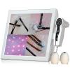 15 in Skin Scalp Hair Follicle Detector,4 Screen Image Comparison,50X/200X High-Resolution Hair Scalp Analysis Device,for Salon Spa Home Beauty view 1