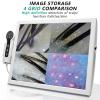 15 in Skin Scalp Hair Follicle Detector,4 Screen Image Comparison,50X/200X High-Resolution Hair Scalp Analysis Device,for Salon Spa Home Beauty view 2
