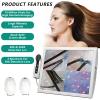 15 in Skin Scalp Hair Follicle Detector,4 Screen Image Comparison,50X/200X High-Resolution Hair Scalp Analysis Device,for Salon Spa Home Beauty view 4