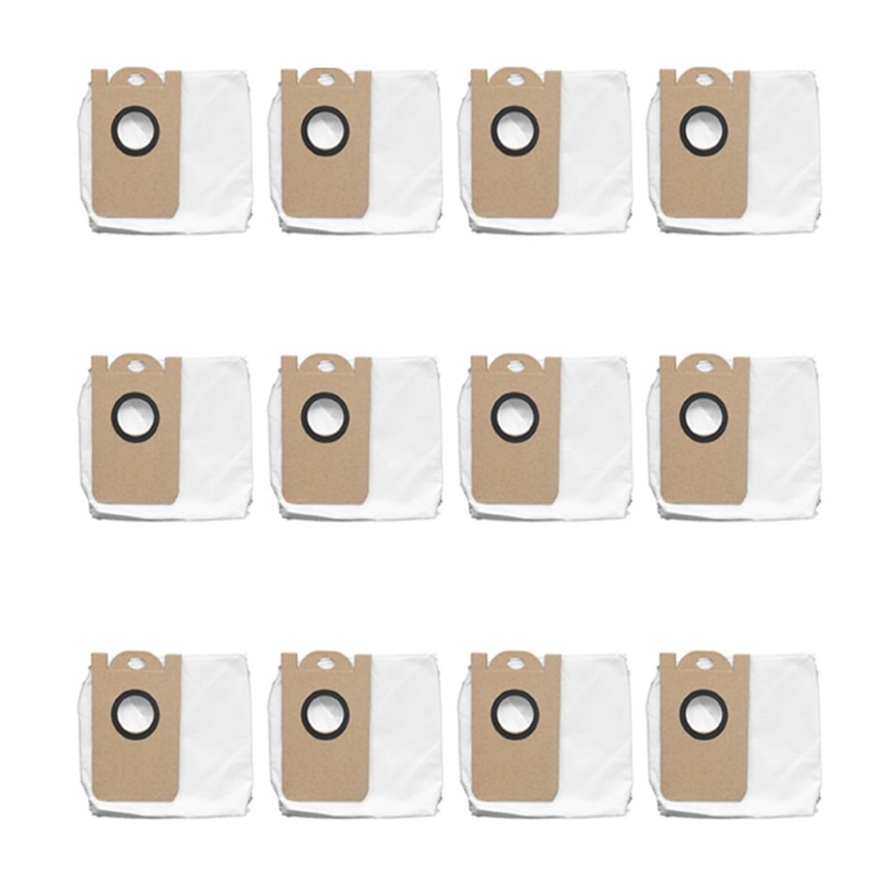 Dust Bag,Compatible for Proscenic M7 Pro M8 VIOMI Uoni V980 Plus/Honiture Q6 Vacuum Cleaner Robot Part(12PC)