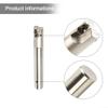 10PC Indexable Face Mill Set, D20mm 90 2-Flute Carbide Face Milling Cutter with APMT1135 Inserts, Industrial Metalworking End Mill, L150mm view 2