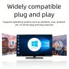 RGB M.2 Dual Drive Enclosure with Colorful Lighting, NVME/NGFF/SATA Compatible, USB 3.2 Dual Disk Reader, Offline Clone Function, 20Gbps Transfer Speed (NVME 20GPS) view 4