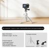 Extension Pole Tripod, Mini Selfie Stick Tripod Stand Handle Grip for Insta 360 for DJI Action Pocket Camera (Black) view 3