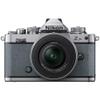 Nikon Zfc Mirrorless Camera with NIKKOR Z DX 16-50mm f/3.5-6.3 VR Lens, 20.9MP DX, 4K Video, Vari-Angle Touchscreen, Chalk Blue Bundle with Bag + Cleaning Kit + 64GB Memory Card view 2