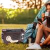 LICAEVEY Emergency Radio Solar Hand Crank, 5000mAh Power Bank & Phone Charger, NOAA Weather Alert with AM FM SW, Flashlight, Water Proof Portable Radio for Survival Kit (Deep Coffee) view 4