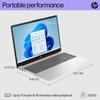 HP 15.6 Laptop Computer with Office 365 Copilot  16GB RAM  1.2TB Storage (128GB SSD, 128GB External and 1TB Cloud)  Intel 13th 4-Cores CPU  Wi-Fi 6  Win 11  no Mouse  Silver (Red) view 4