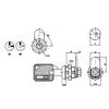 Small Tubular Cam Locks for Computer Case MS905 Mini Key Cam Lock Small Tubular Key Cam Locks for Enclosure 2/1 Key Pull-1Pc 1Pcs view 2