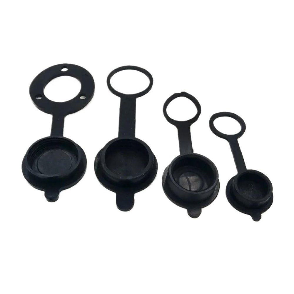 10PCS GX12 GX16 GX20 GX20F connector waterproof cover circular connector protective cover(GX12 rubber cover)