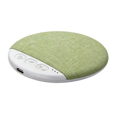 Pillow Speaker, Skin-Friendly Comfort, 9.6x9.6x1.1cm, Relaxation Pillow Speaker, Soothing Sound Machine, Adjustable Settings, for Bedroom Meditation