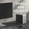 COOJ MQ5 Mini ITX PC Case, Small Form Factor Desktop Computer Case for Gaming, 5.6L Compact Aluminum Unibody with Magnetic Mesh Panel & GPU Support up to 188mm view 2