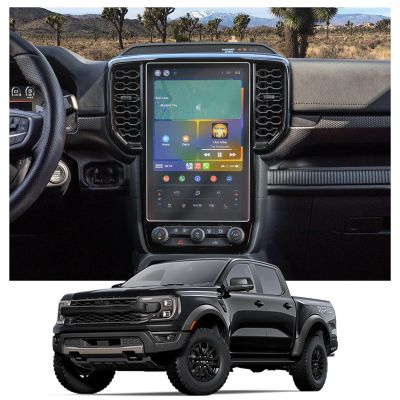for 2023 2024 2025 Ford Ranger Wildtrak X XLT 12 Inch Sync 4A Navigation Protective Film Tempered Glass 9H Scratch-Resistant GPS Screen Protector