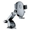 ZLXMRUT Car Phone Mount for Sonata SEL 2024, Dashboard Windshield Cell Phone Holder Stable Adjustable Long Arm Suction Cup ABS Carbon Fiber Style,Suction Cup Stand view 1