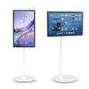 VsyPtyc 27 Inch Portable Smart Screen on Wheels, Wireless Touch Monitor, Android 13, Full-Motion Mount, 1080P Touch Screen, for Streaming, Work, and Multi-Purpose Use 4+64GB view 1
