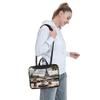 Parisian Coffee Eiffel Tower01 Print Laptop Handle Bag,Laptop Carrying Case Protect Case Pouch,Fits 13 14 15.6 Inch Laptops view 3