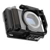 Compatible for Nikon ZR Metal Camera Cage with Wooden Grip Locating Holes Cold Shoe Mount Expansion Frame Accessories(Black) view 4