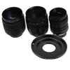 25mm F1.4 / 35mm F1.7 / 50mm Camera Lens + C- Macro Ring Camera for Canon EOS R R7 R10 R50 R100 Excellent(50mm F1.4,Silver_C Mouth) view 2