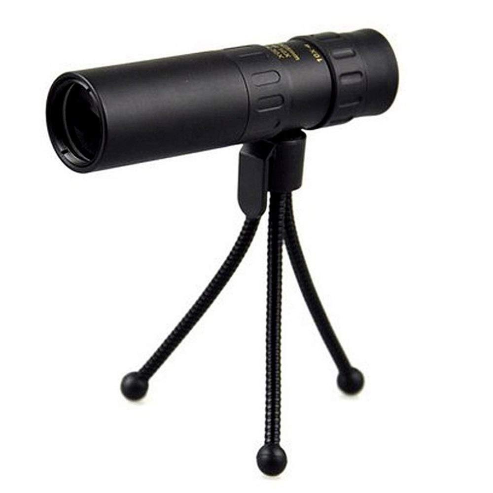 Monoculars Telescope High Power 10-30x25 Zoom Monocular Powerful Telescope Pocket Binoculars Mini Scope with Tripod and Carry Bag Binoculars (with Tripod)