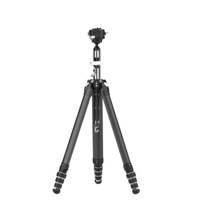 Compatible for DSLR Mirrorless Cameras TreeRoot Quickloc Carbon Fiber Portable Photography Tripod(4301)