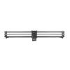 Compatible for DSLR Mirrorless Cameras ER1-80 ER1-120 Carbon Fiber Dolly Rail Slider with App Wireless Control(ER1-120 120cm) view 1