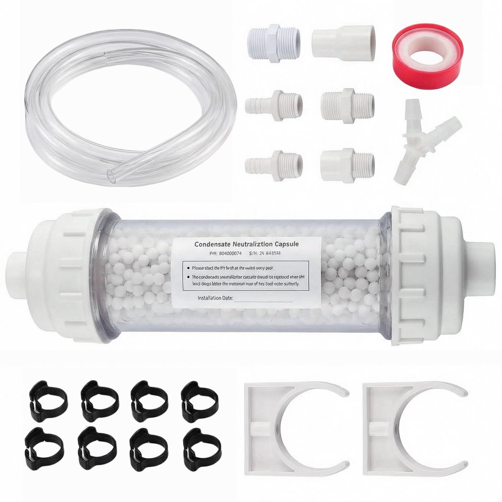 804000074 Replacement Condensate Neutralizer Kit Compatible With Rinnai