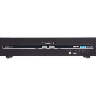 Aten CS1144DP4C 4-Port USB DisplayPort Dual Display PP4.0 Secure KVM Switch with CAC Support