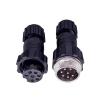 1/5/20Sets QL16 M16 Aviation Plug Ip65 Male Female Docking Panel Mounted Connector 2/3/4/5/6/7/8/9pin(Docking 7P,20 Sets) view 1