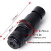 120X/180X Microscope Camera Zoom Lens, Industrial Adjustable Zoom C-Mount Lens, 0.7-5X Continuous Adjustable Magnification, for Lab Microscope Accessories(120X) view 4