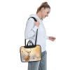 Golden Deer Christmas Print Laptop Handle Bag,Laptop Carrying Case Protect Case Pouch,Fits 13 14 15.6 Inch Laptops view 3