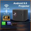 Android Projector Portable MINI Video Beamer Smart TV for Game Movie Home Cinema 720P 4K Video view 4