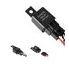 2 Pin Deutsch DT Series Connector Plug Wiring Harness 12V 40A Relay Compatible with Truck Work Lamp/LED Head Light Bar Cable Remote Switch(1set Harness Kit) view 3