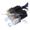 2 Headlight Relay Wiring Harness H4 Headlamp Light Bulb Ceramic Socket Plugs Set Compatible with Car Auto Headlight(24V a) view 4