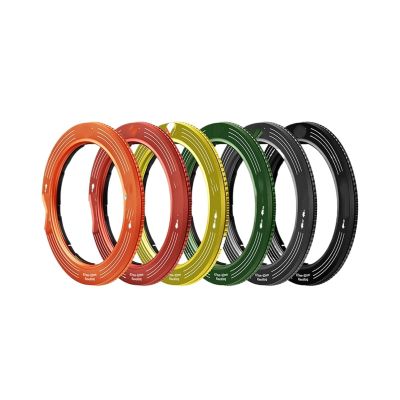 1pcs Camera Accessories Lens Filters Step Up Rings Variable Adapter Ring 37-49mm 46-62mm 52-72mm 67-82mm 82-95mm(Red 67-82mm)