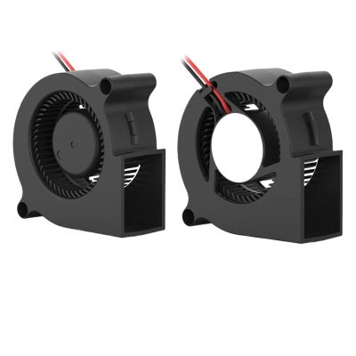 2PCS 5020 50mm Blower Fans DC 24V 12V 5V 2PIN Dual Ball/Sleeve Bearing Brushless Cooling Fan 50x50x20mm Blower Fan(12V Sleeve 2PIN)