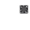 2PCS Dual Ball Cooling Fan 40mm DC 12V 24V 4015 40X40X15mm Cooling Fan DC Brushless Small 4cm Cooler Fan 2-pin(24V Dual Ball) view 2