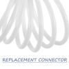 IWOWHERO 1 Set Electric Toothbrush Plastic Hose - Compatible for Sonic-Fusion 01/02/03/04 - Flexible Electric Tooth Brush Tube Connector Fitting Replacement for Home Bathroom 41.7'' view 3
