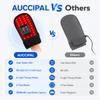 Cordless Red Light Glove for Hand, 5000mAh Rechargeable Dual-Sided 80 LEDs 660nm & 850nm Near-Infrared Light, 6 Red Light Levels & 6 Timer Settings, Unisex (Black) view 2
