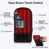 Cordless Red Light Glove for Hand, 5000mAh Rechargeable Dual-Sided 80 LEDs 660nm & 850nm Near-Infrared Light, 6 Red Light Levels & 6 Timer Settings, Unisex (Black) view 3