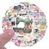 55pcs Sewing Machine Theme Stickers for Woman Adult,Waterproof Vinyl Quilting for Cup Water Bottles Laptop Luggage Mobile Phone Guitar Skateboard Party Decoration DIY Lovers(Sewing) view 3