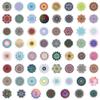 60 PCS Mandala Stickers Pack Waterproof Vinyl Decals for Water Bottles,Laptops,Phones,Notebook,Cars, DIY Crafts Vibrant Graphics for Mandala Enthusiast Gift to Friends Famils(Mandala) view 4