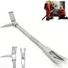30" Halligan Bar, High-Precision Carbon Steel Construction, Halligan Tool for Fire Rescue view 1